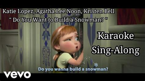 Do You Want To Build A Snowman From Frozensoundtrack Version