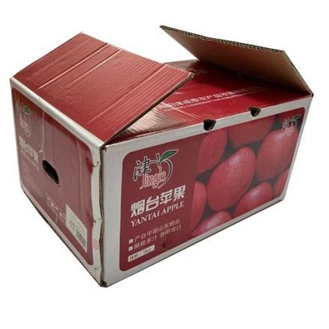 Single Phase Ply Fruits Packaging Corrugated Box At Piece In Rajkot