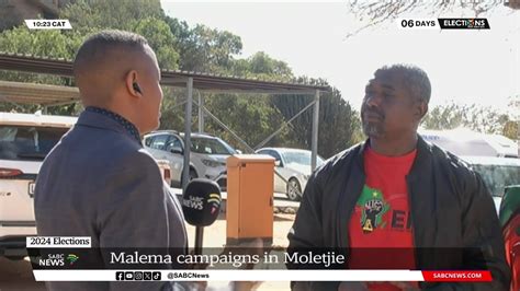 2024 Elections Malema Campaigns In Moletjie Limpopo YouTube