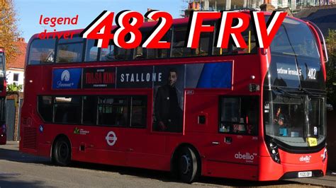 FULL ROUTE VISUAL Abellio London Route 482 Heathrow Tmnl 5