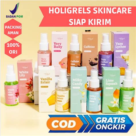 Jual Holigrels Body Mist Ml Holigrels Skincare Body Mist Bpom