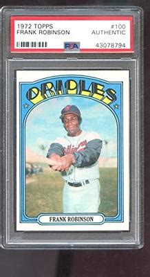 Frank Robinson Baseball Card