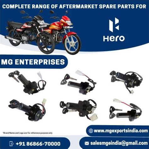 Ignition Cum Steering Lock For All Hero Motorcycles At Rs 100 Piece