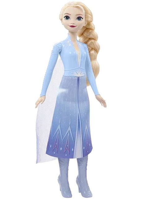 Boneca Princesas Disney Frozen Elsa Hlw Mattel