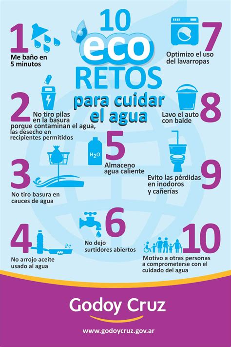 10 Eco Retos Para Cuidar El Agua