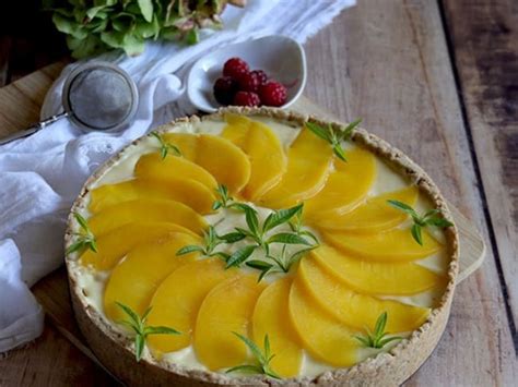 Tarte Crème De Pêches Sans Gluten Lait œuf Recette Par Allergique