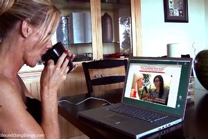 Two Blonde Office Sluts Bound And Banged Ha XXX Dessert Picture 5