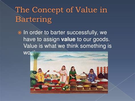 The Barter System