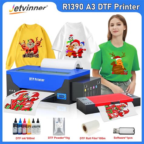 Impressora DTF Para Epson R1390 M Quina De Impress O De Camisetas