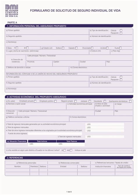 Pdf Pdf Filemmiii Del Ecuador Compa Ia De Seguros De Vida S A