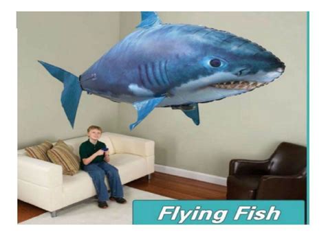 Ever Wanted A Flying Shark Which Flies Via Remote Control And It Swims