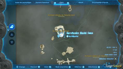 Sanctuaire De Gaahi Sasa Soluce The Legend Of Zelda Tears Of The