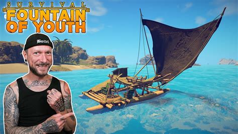 Survival Fountain Of Youth Wir Bauen Den Katamaran Gameplay