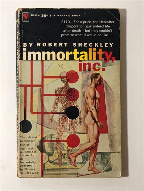 1958 Immortality Inc By Robert Sheckley Paperback Etsy New Books