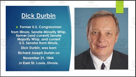 Current U.S. Senators from Illinois (Biography PPT Bundle) by Teach Simple