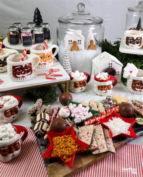 Hot Cocoa Bar Idea