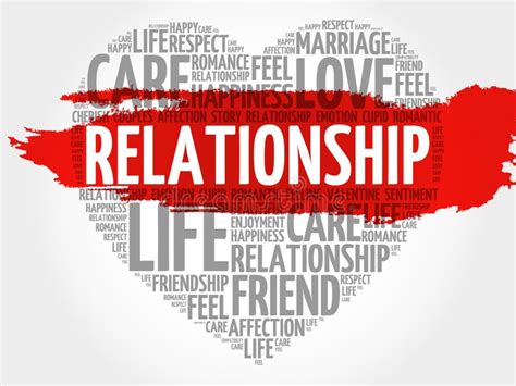 Relationship Word Cloud Collage Stock Image Image Of Male Happy 199024885