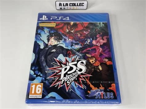 Persona 5 Strikers Atlus Jeu Sony Playstation 4 Ps4 Fr Neuf