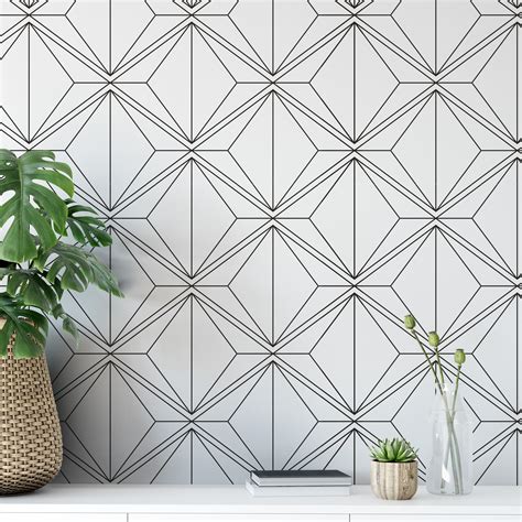 Wallpaper Geometric Pattern - Moonwallstickers.com