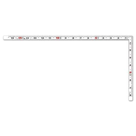 シンワ測定shinwa Sokutei 曲尺平ぴた ホワイト 1尺6寸50cm 併用目盛 11184 S B0711bfjrb