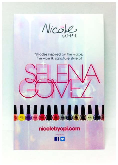 Polished Off Selena Gomez For Nicole By Opi Swatches Liner And