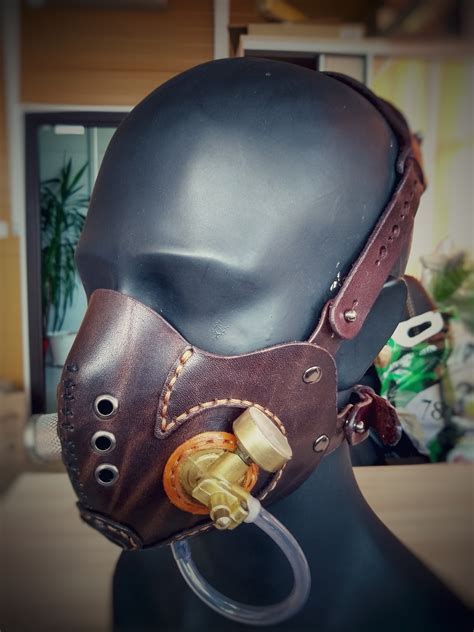 Pattern Pdf Leather Steampunkdieselpunk Mask Etsy