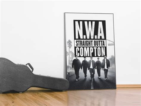 N.W.A Poster Hip Hop Poster NWA Band Poster Straight - Etsy