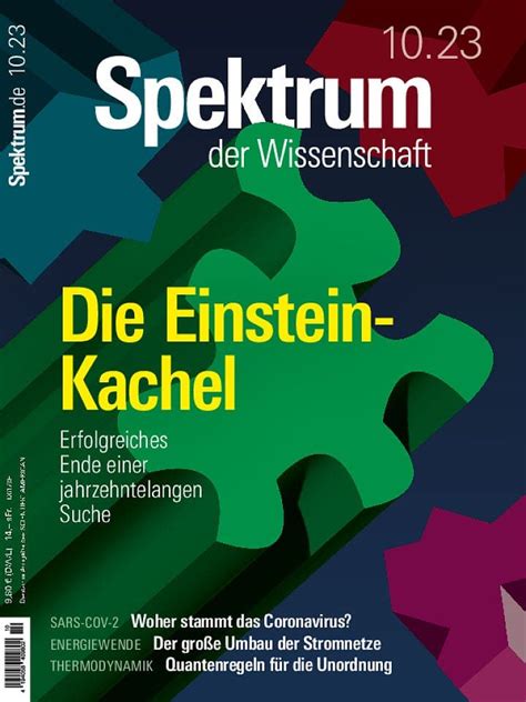 Digitalpaket Spektrum Der Wissenschaft Jahrgang Spektrum Der