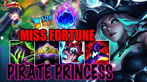 Wild Rift Miss Fortune Adc Gameplay Pirate Princess Miss Fortune