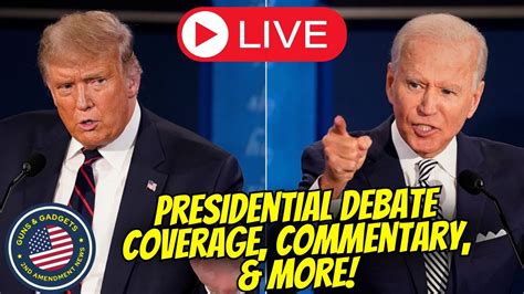 LIVE: Coverage & Commentary of the 1st Presidential Debate of 2024 ...