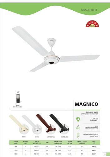 Bldc Ceiling Fan Mm Rpm At Best Price In Khambhaliya Id