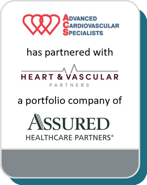 Advanced Cardiovascular Specialists Partners With Heart And Vascular