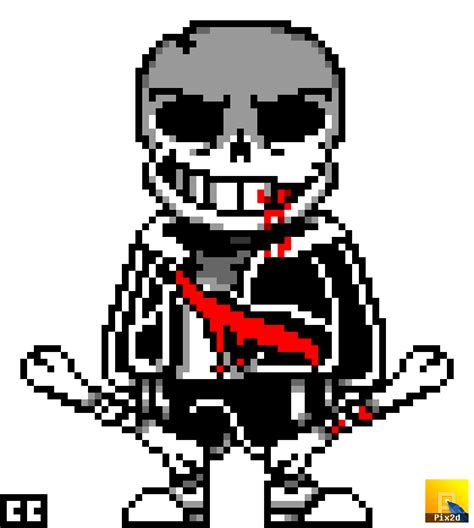 Undertale Last Breath Remake Phase 2 Sans Sprite By Cooperclimbart On