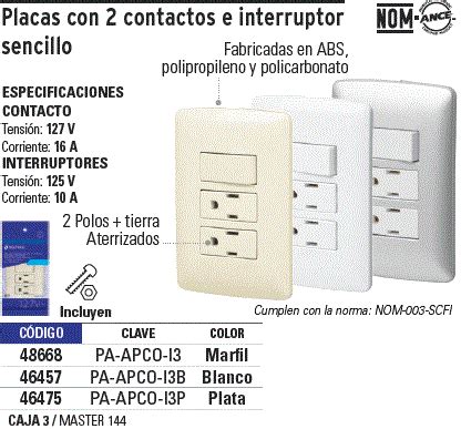 48668 PA APCO I3 TRUPER Volteck Placa Armada 2 Contactos E