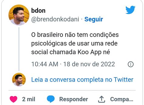 JÁ Experimentou O Koo Conheça A Rede Rival Do Twitter Que Está Bombando E Já Caiu Nesta