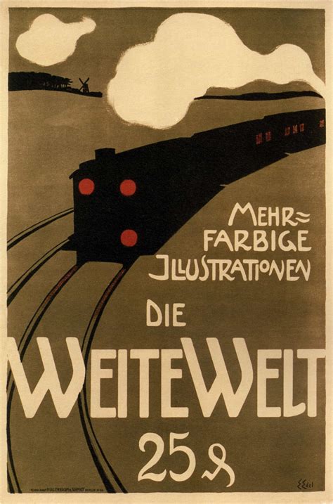 Die Weite Welt Vintage Germany Travel Posters