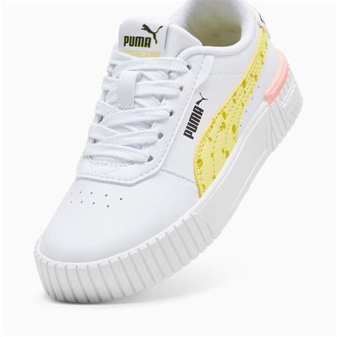 Puma X Spongebob Squarepants Carina Wit Roze Zwart