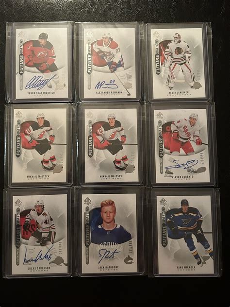 Upper Deck Sp Authentic Future Watch Autos Ebay