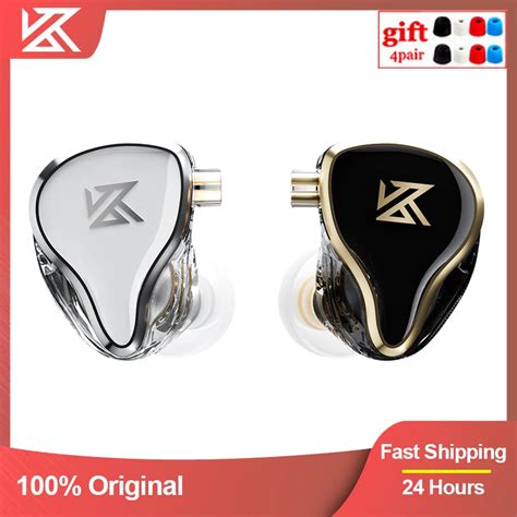 Kz Zas 7ba 1dd 16 Unit Hybrid In Ear Earphones Wird Monitor Noise Cancelling Metal Sports