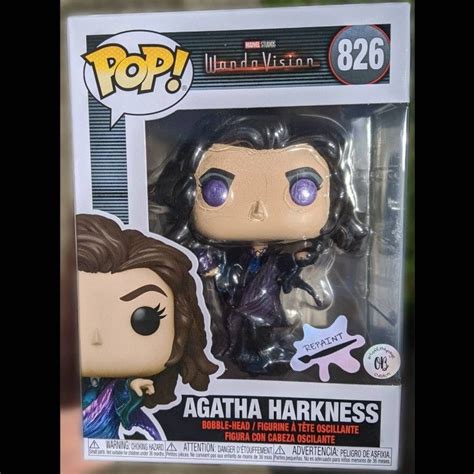 Custom Agatha Harkness Funko Pop Wandavision Funko Pop Toys Funko