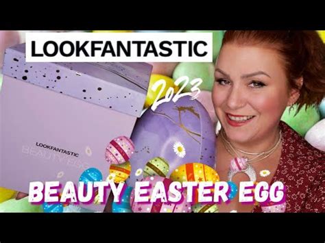 Spoiler Unboxing Lookfantastic Easter Beauty Egg Youtube