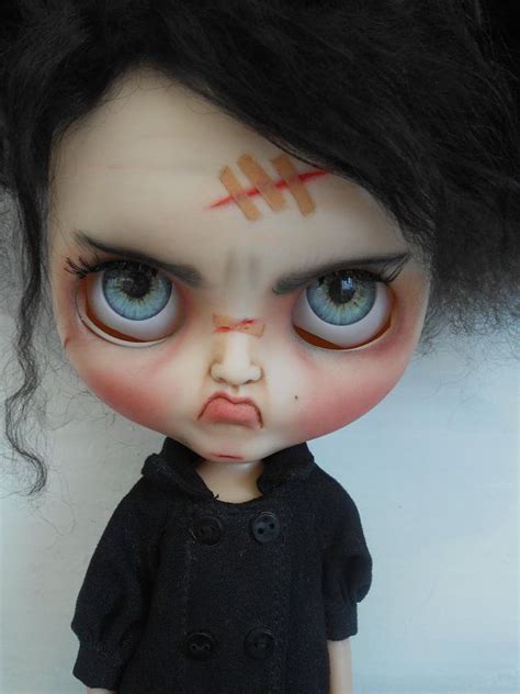 Custom Vampire Blythe Doll Faceplates