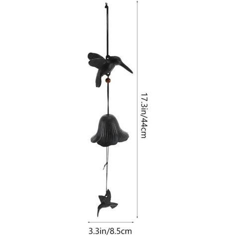 Carillon D Coratif Suspendu Colibri En M Tal D Coration Jardin