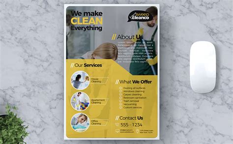 45 Best Cleaning Flyer Templates (Flyer Designs and Examples) | Envato ...