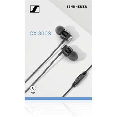 Auriculares In Ear Sennheiser CX 300s Negro DiscoAzul