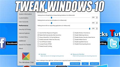 Tweaking Software For Windows 10 How To Tweak Windows 10 YouTube