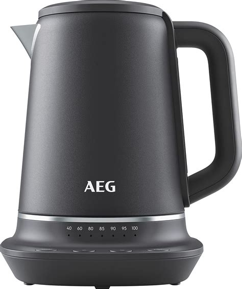 AEG Gourmet 7 Digital Temperature Control Kettle 1 7 Litres Lime