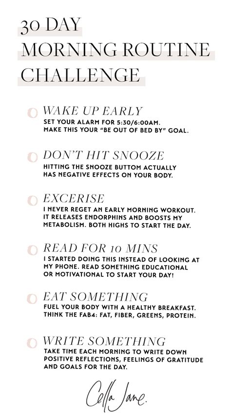 Tips for Starting an Early Morning Exercise Routine