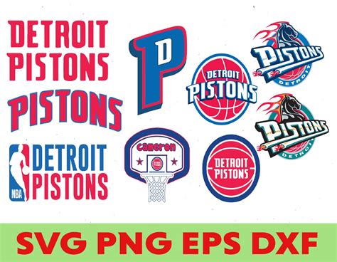 Detroit Pistons Svg Basketball Team Svg Cleveland Cavalier Inspire