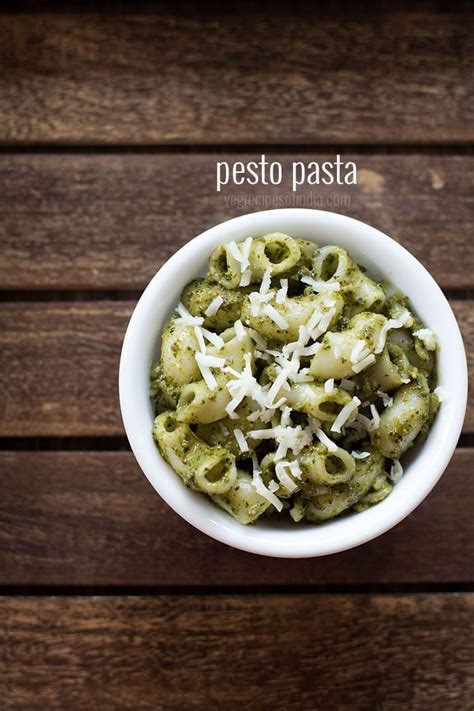 Pesto Pasta Easy Basil Pesto Pasta Dassana S Veg Recipes